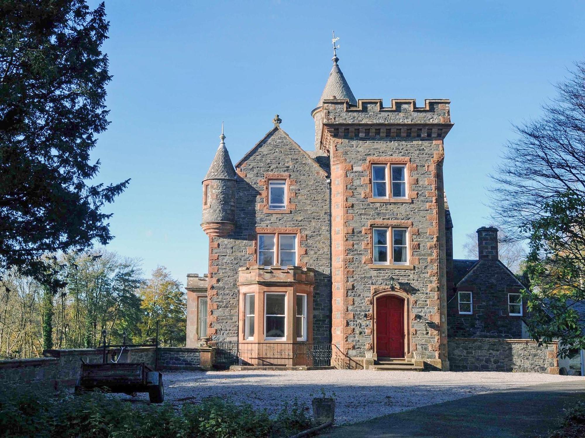 Machermore Castle Newton Stewart Exterior foto